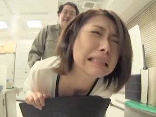 Irregular Japanese bitch gets fucked by a sprinkling horny dudes
